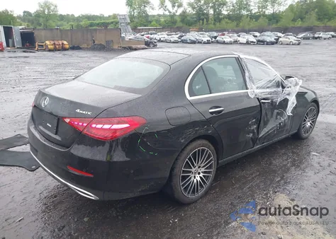 2024 Mercedes-Benz C 300 from USA, damaged, VIN W1KAF4HBXRR224889